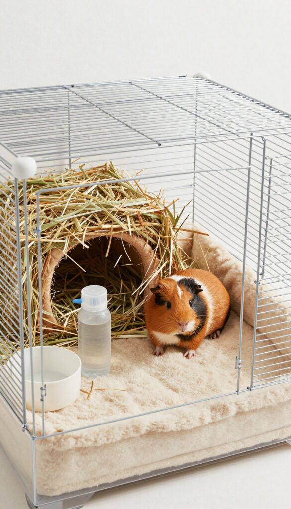 Choose a Cage with Smooth, Non-Porous Surfaces