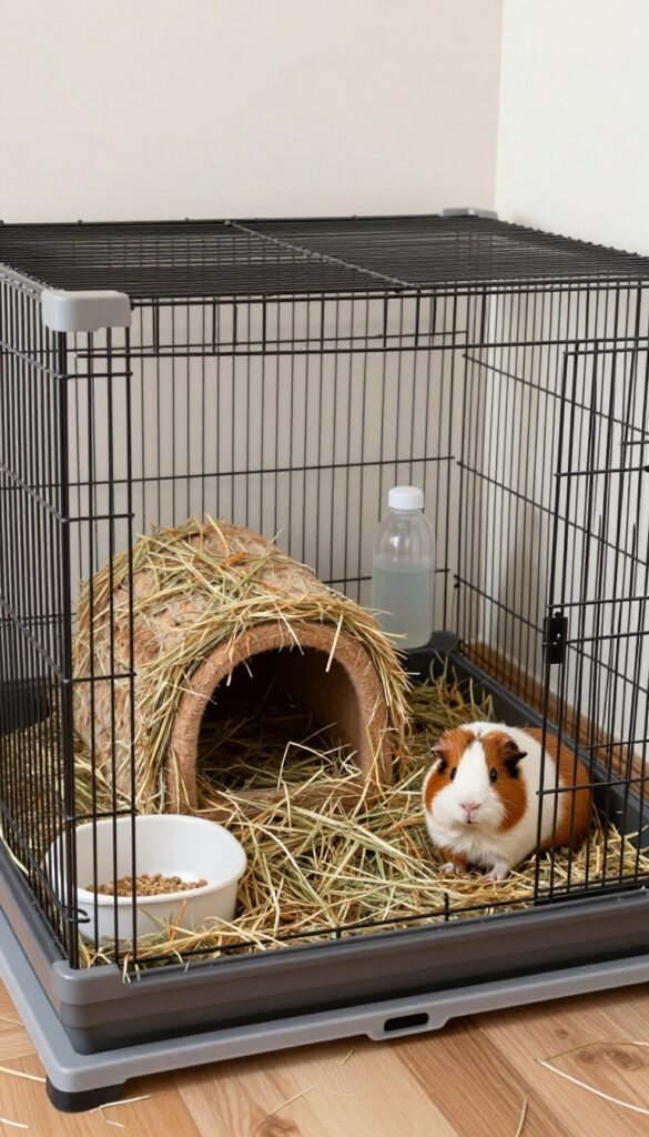 Opt for a Cage with a Removable Bottom Grid