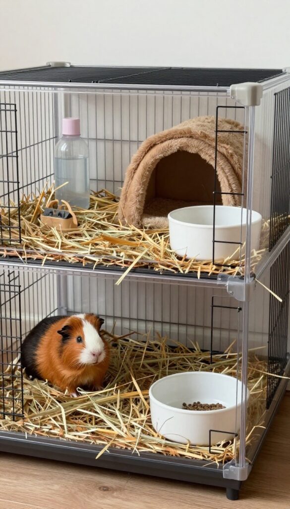 Use a Large Plastic Tub as a Budget Cage