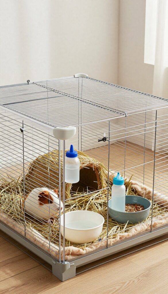 Use a Cage with a Removable Divider