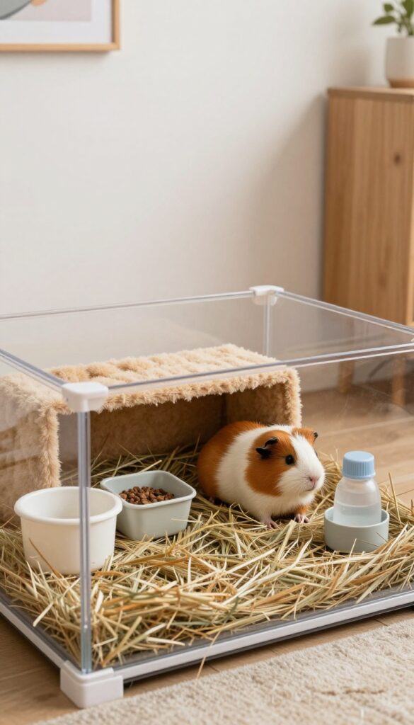 Stackable Bin Cage for Multiple Piggies