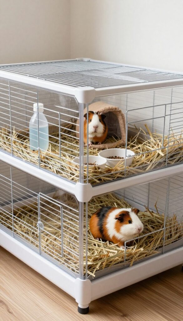 Repurpose a Bookshelf into a Multi-Level Cage