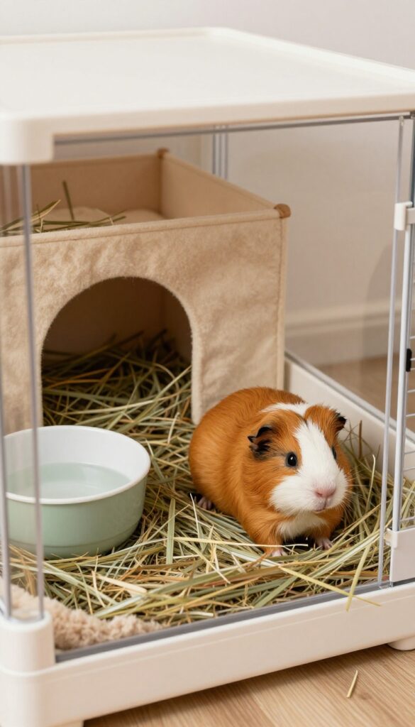 Playpen-Style Cage with Modular Panels