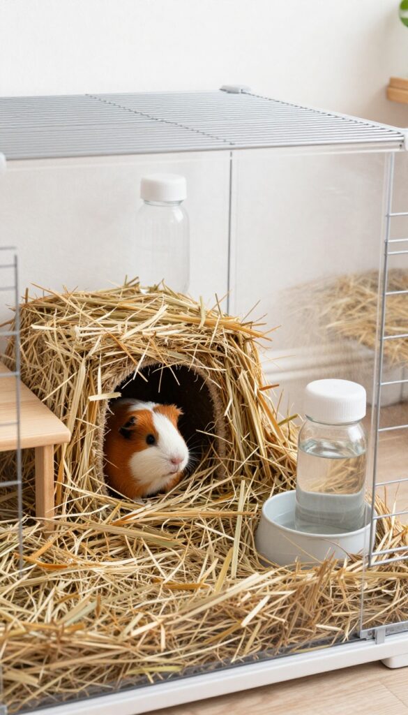 Multi-Level Loft Cage for Small Spaces