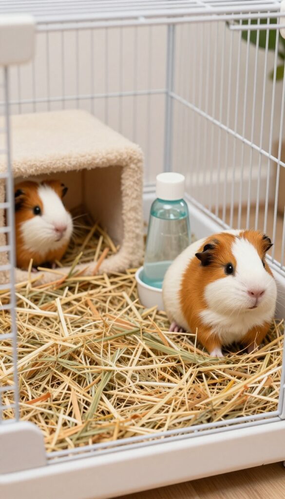 Minimalist Open-Top Cage with Low Walls