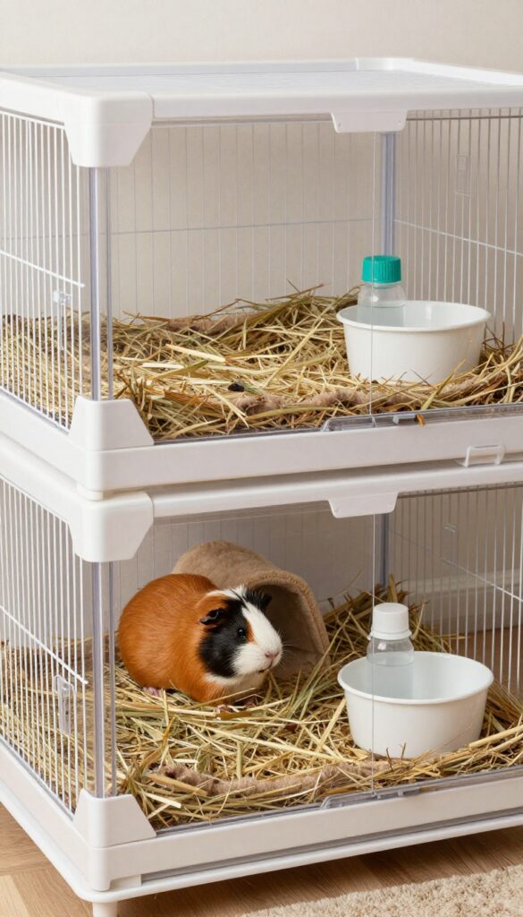 Keep Food and Water Easy to Reach in the Enclosure
