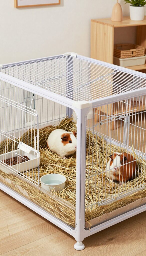 Create a Cozy Hideout Zone for Guinea Pigs