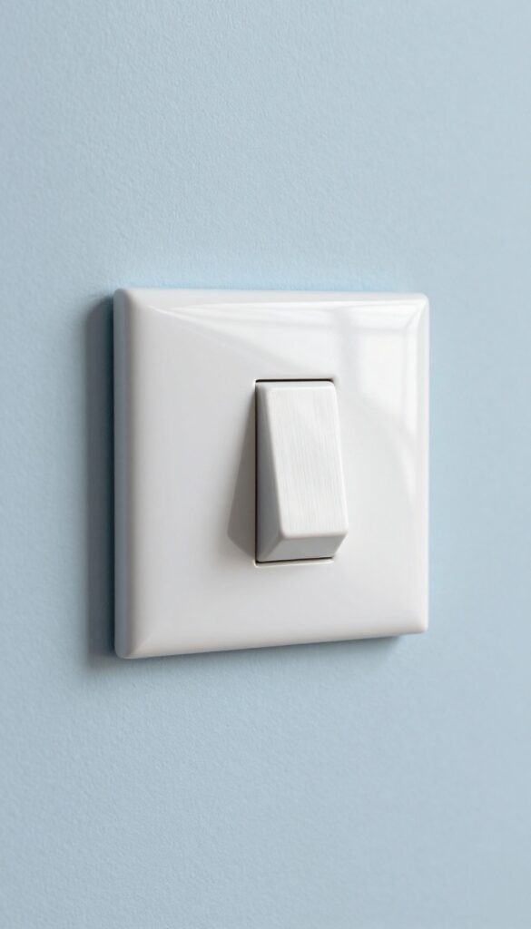 Clean light switch and door handle with microfiber cloth