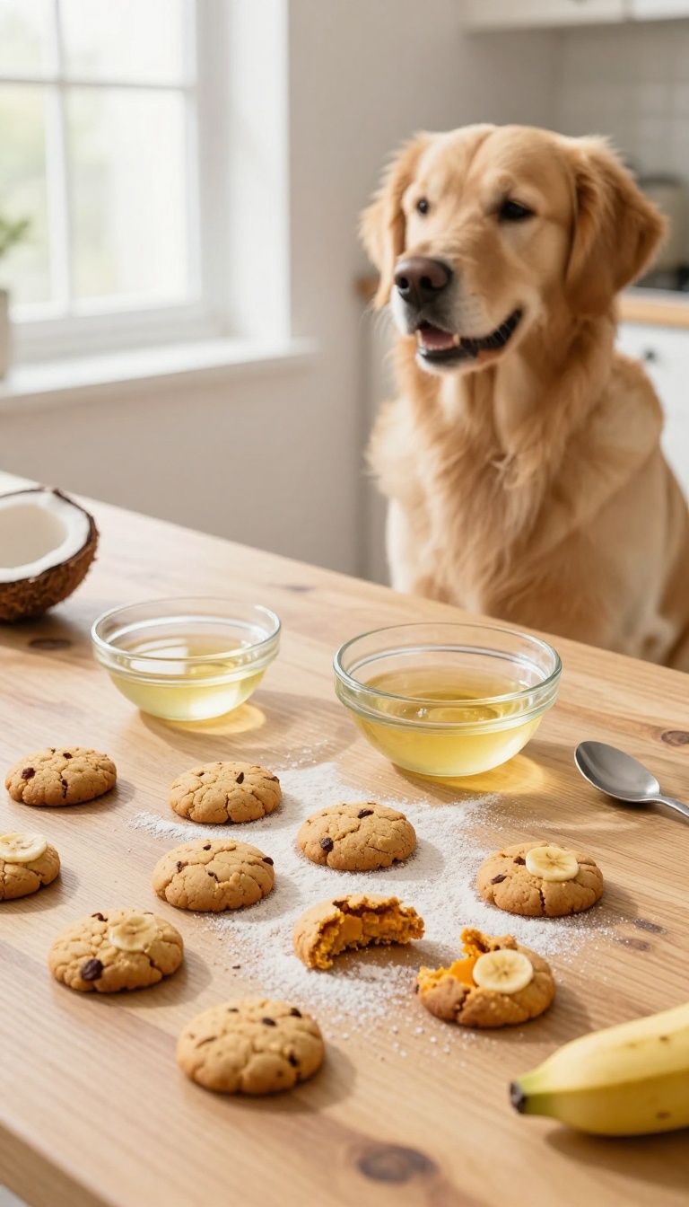 5. Pumpkin Banana and Coconut Oil Cookies
