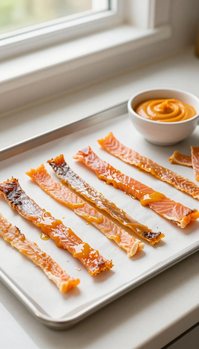 15. Pumpkin and Salmon Skin Chews