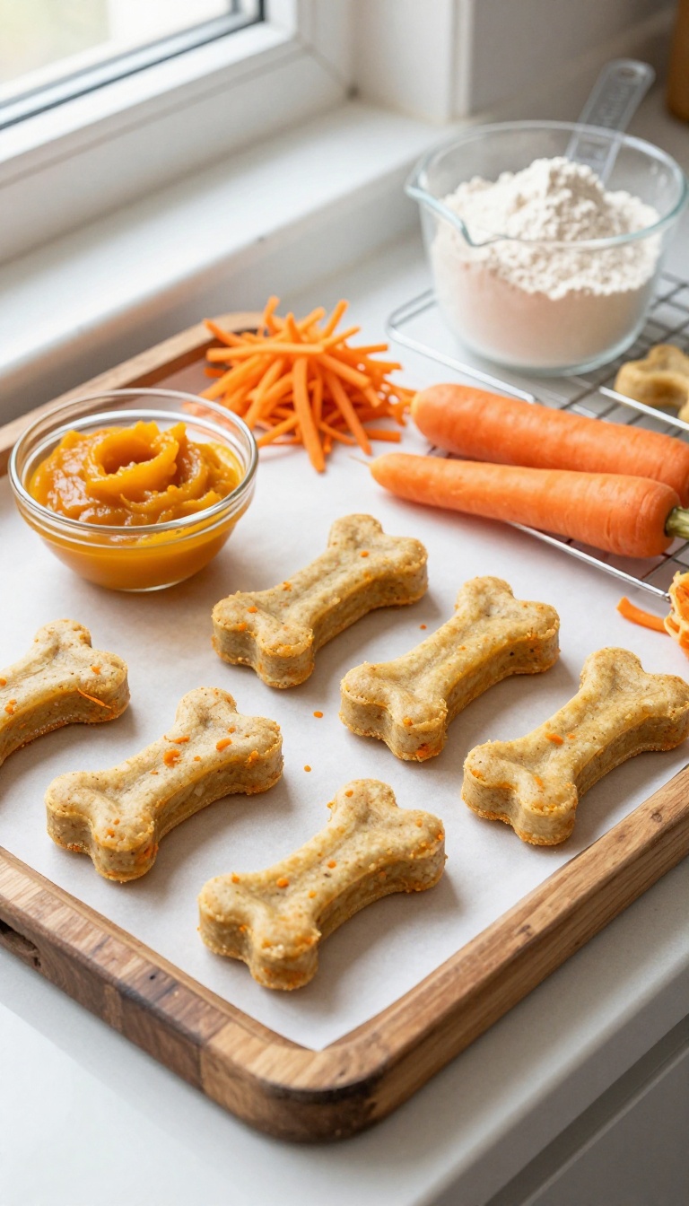 6. Pumpkin and Carrot Chews