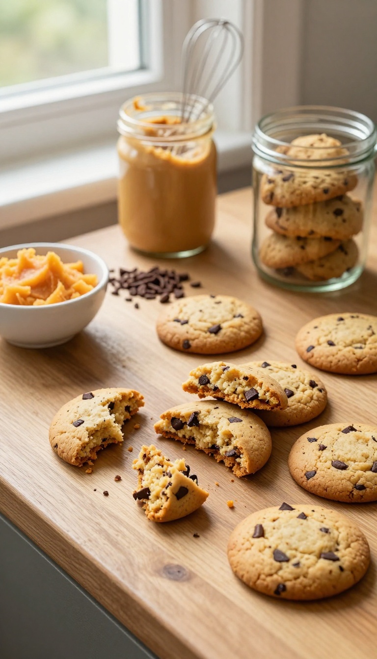 3. Sweet Potato & Carob Chip Cookies