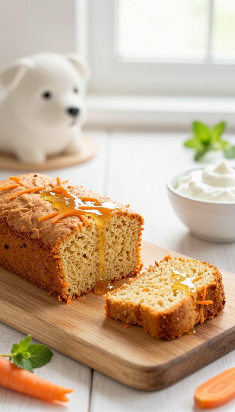 6. Carrot and Honey Dog Cake