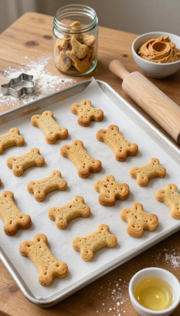 1. Classic Sourdough Dog Biscuits