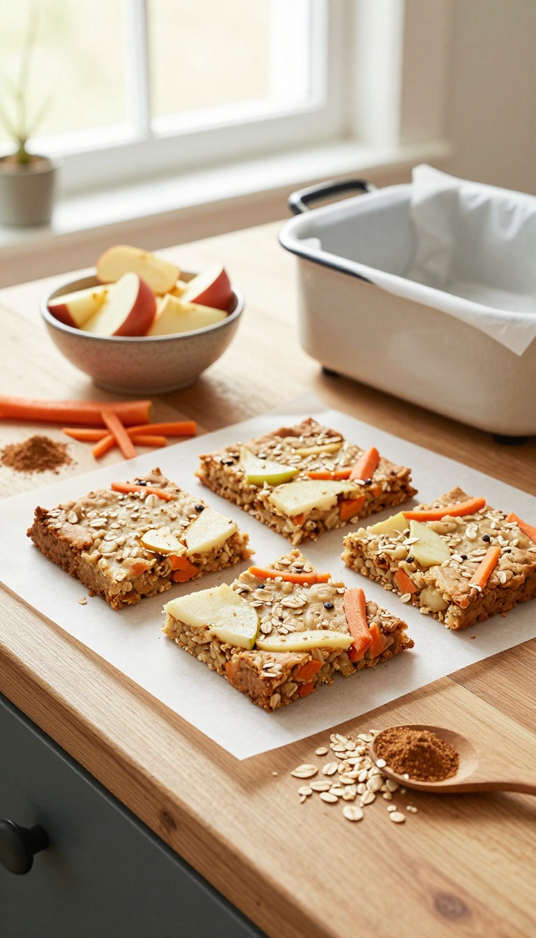 8. Crockpot Apple and Carrot Dog Treats