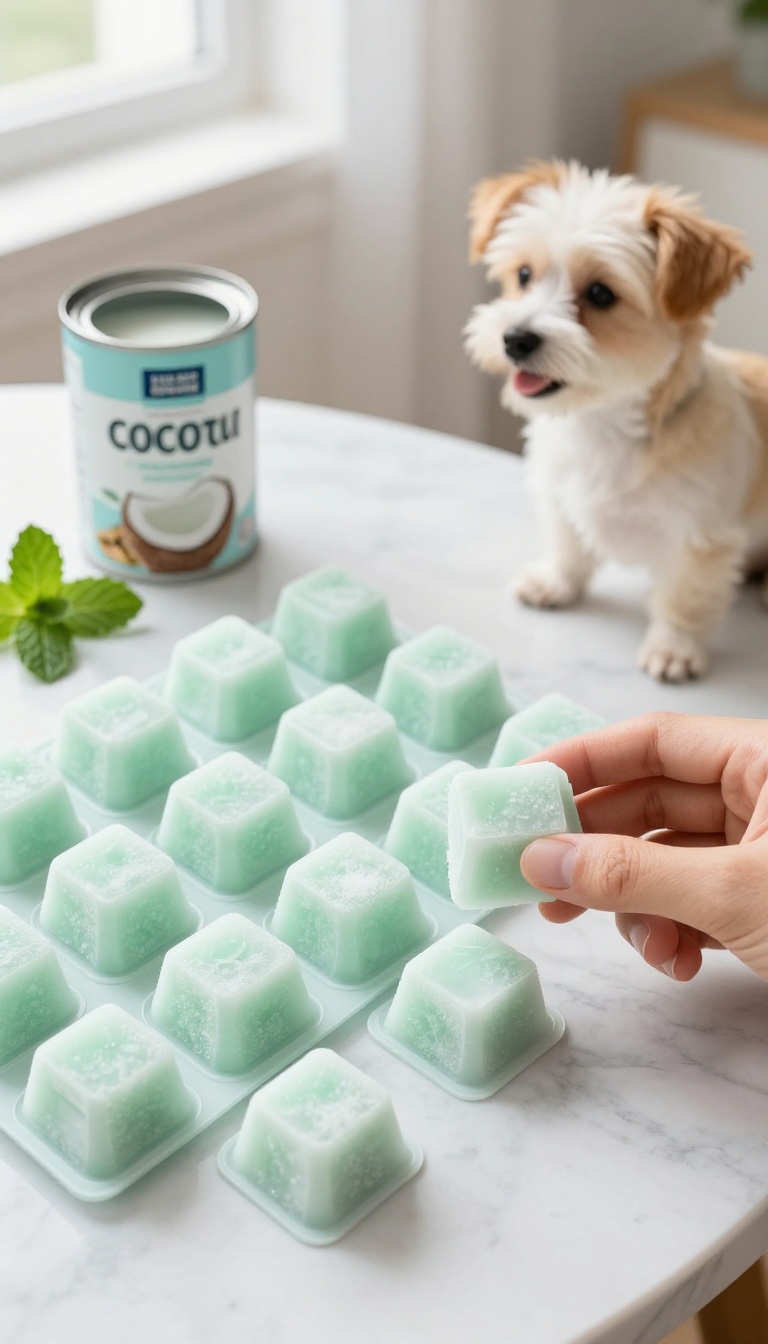 8. Coconut & Mint Frozen Treats