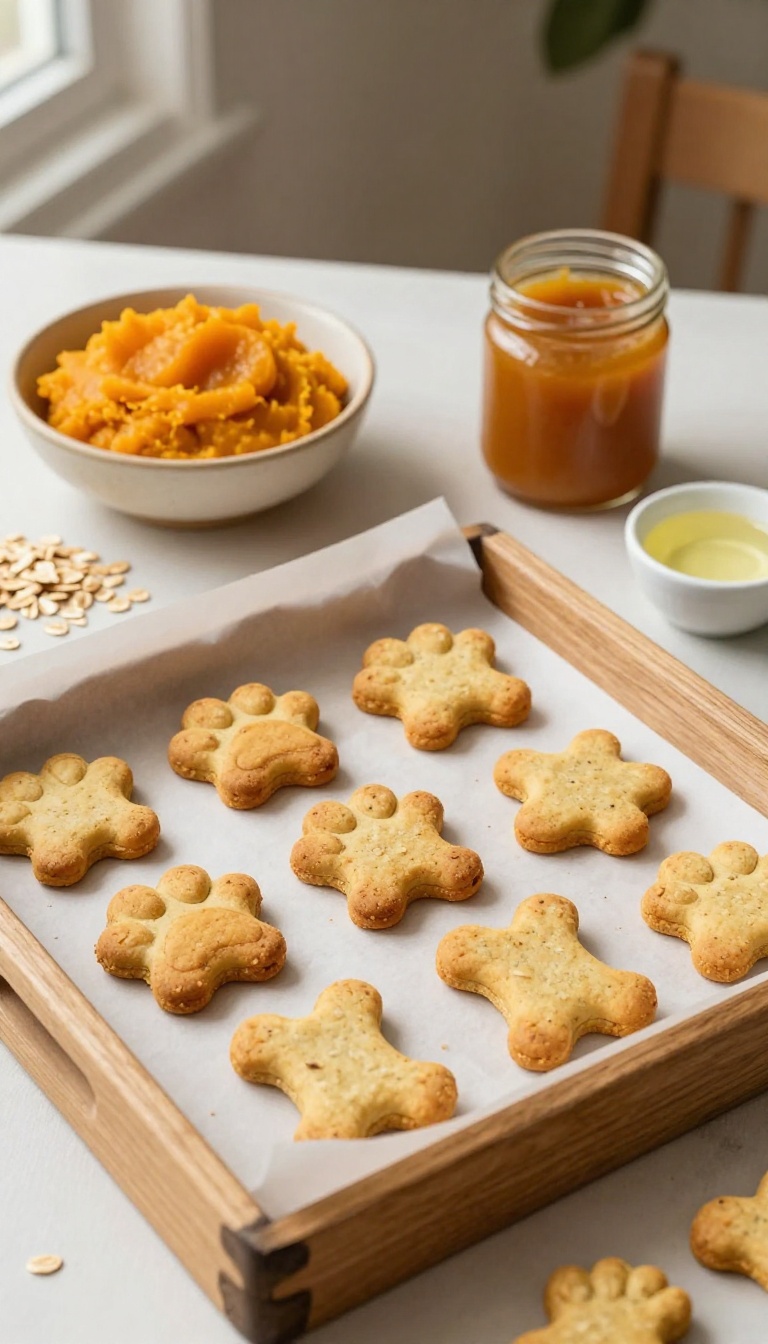 3. Pumpkin & Oat Biscuits