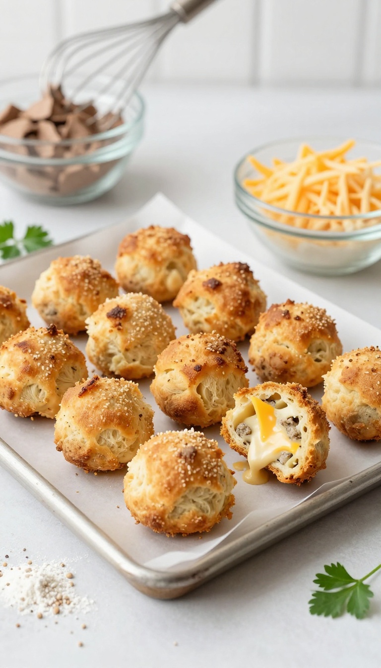 10. Chicken Liver and Cheese Puffs