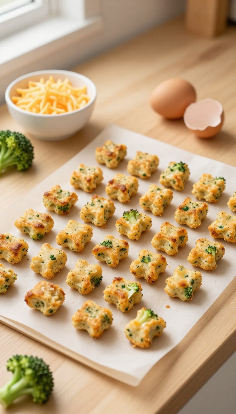 9. Cheddar & Broccoli Nuggets
