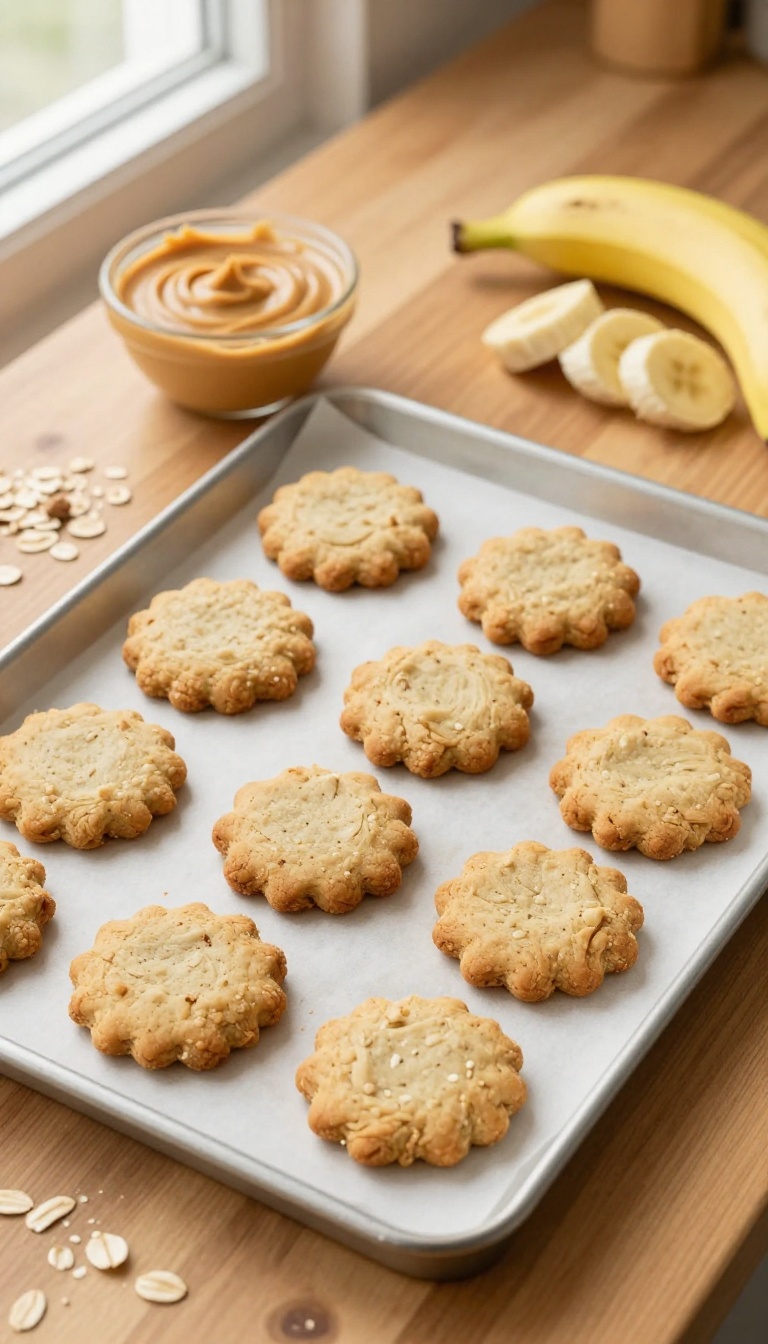 5. Peanut Butter Banana Oatmeal Cookies
