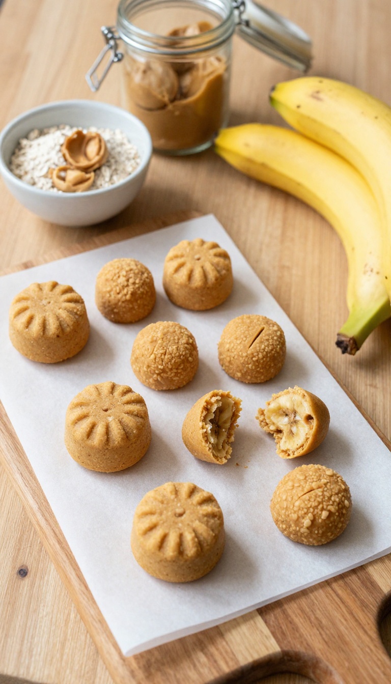 1. Peanut Butter & Banana Soft Bites