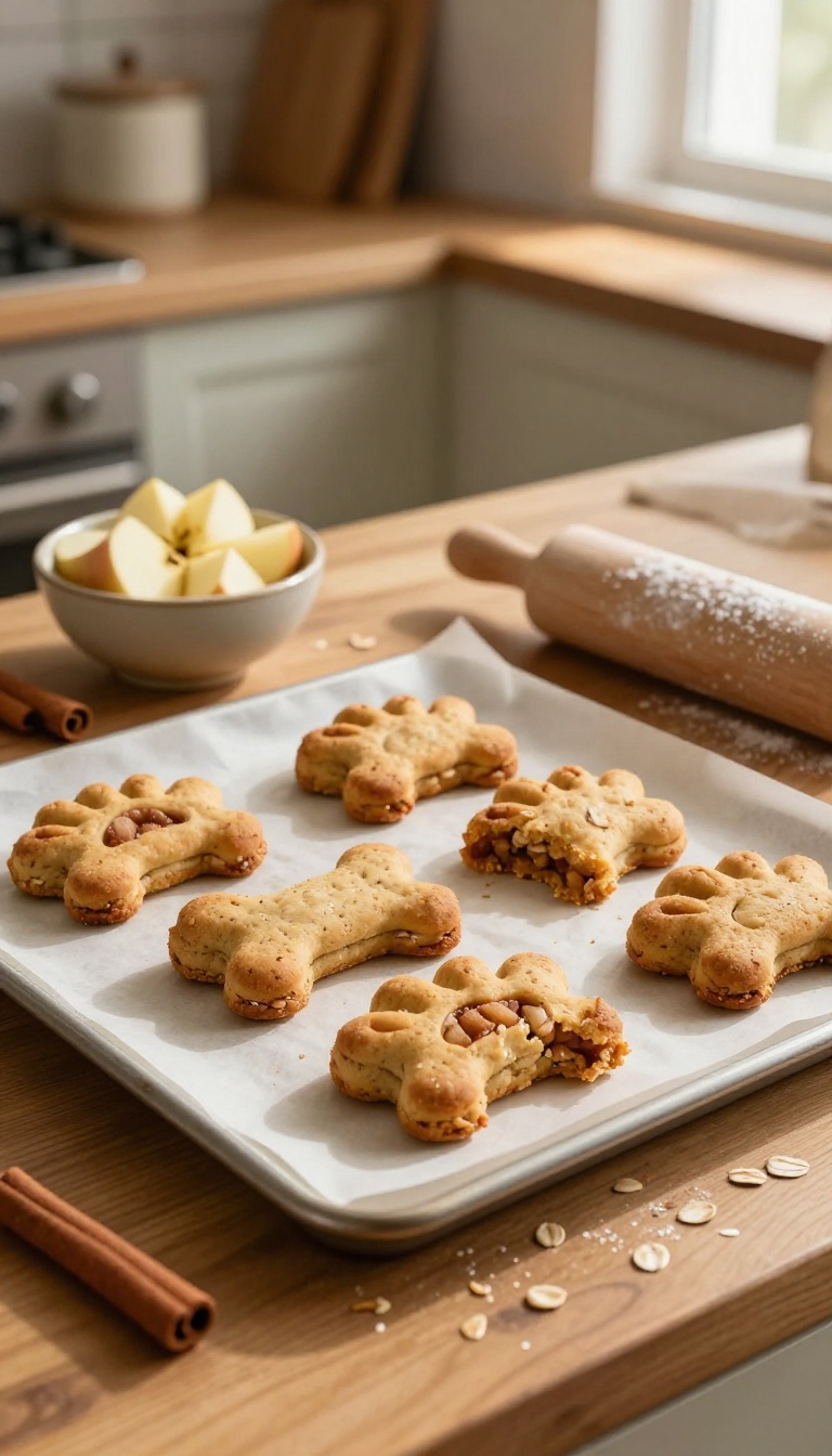 3. Apple Cinnamon Oat Biscuits