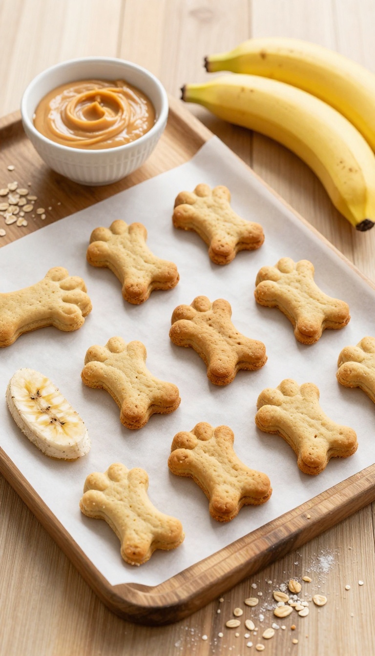 1. Peanut Butter & Banana Biscuits
