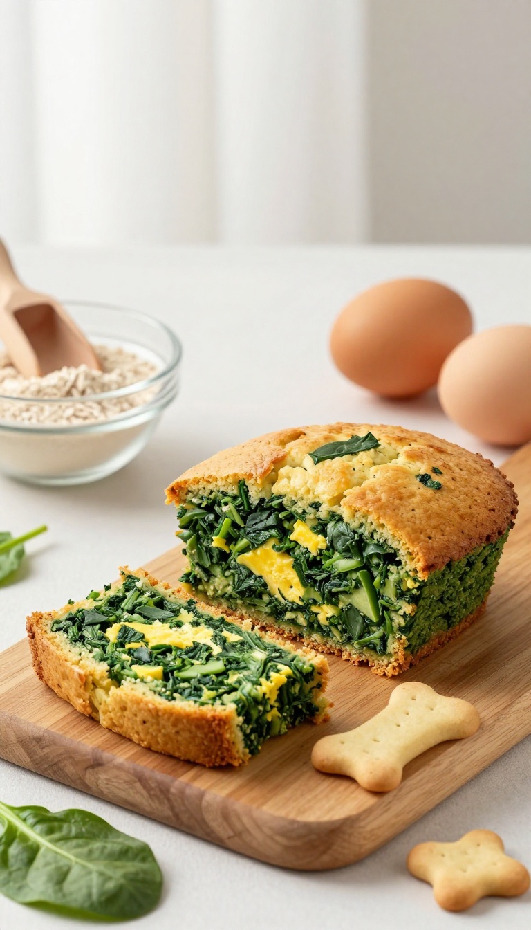 9. Spinach & Egg Cake