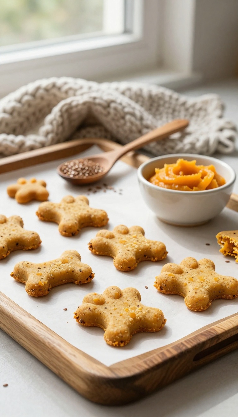 8. Pumpkin and Flaxseed Crunchies