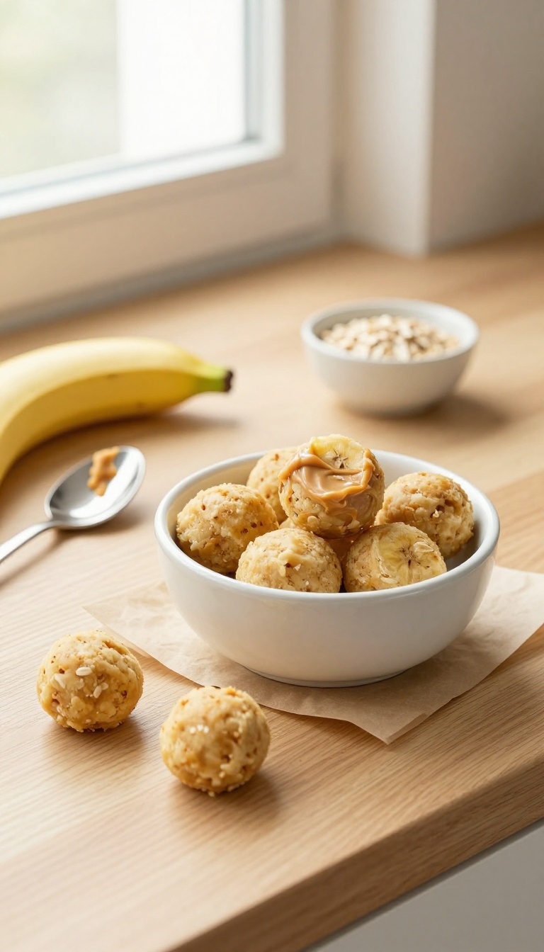 1. Peanut Butter & Banana Soft Bites