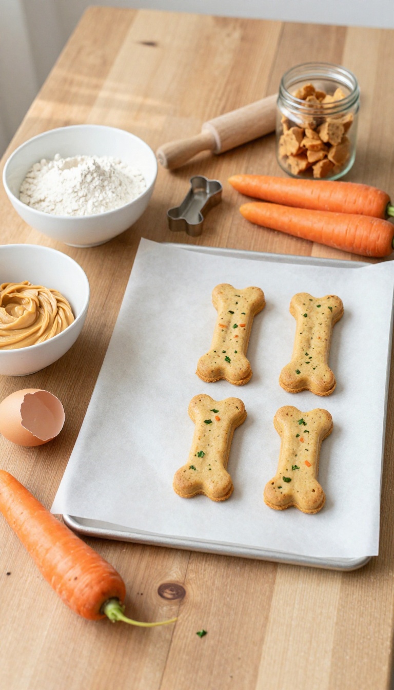 3. Carrot Top and Peanut Butter Biscuits