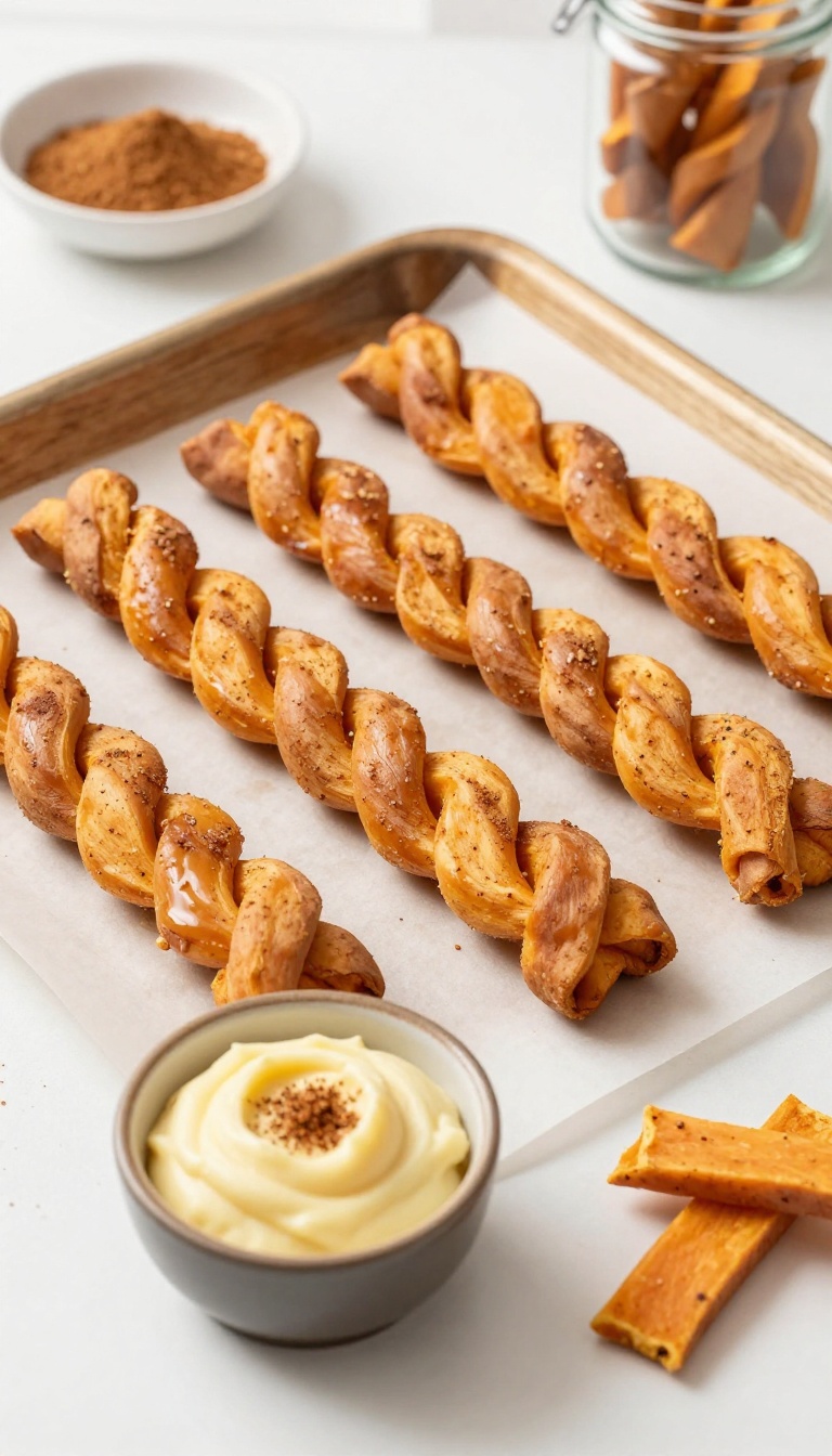 9. Sweet Potato and Cinnamon Twists