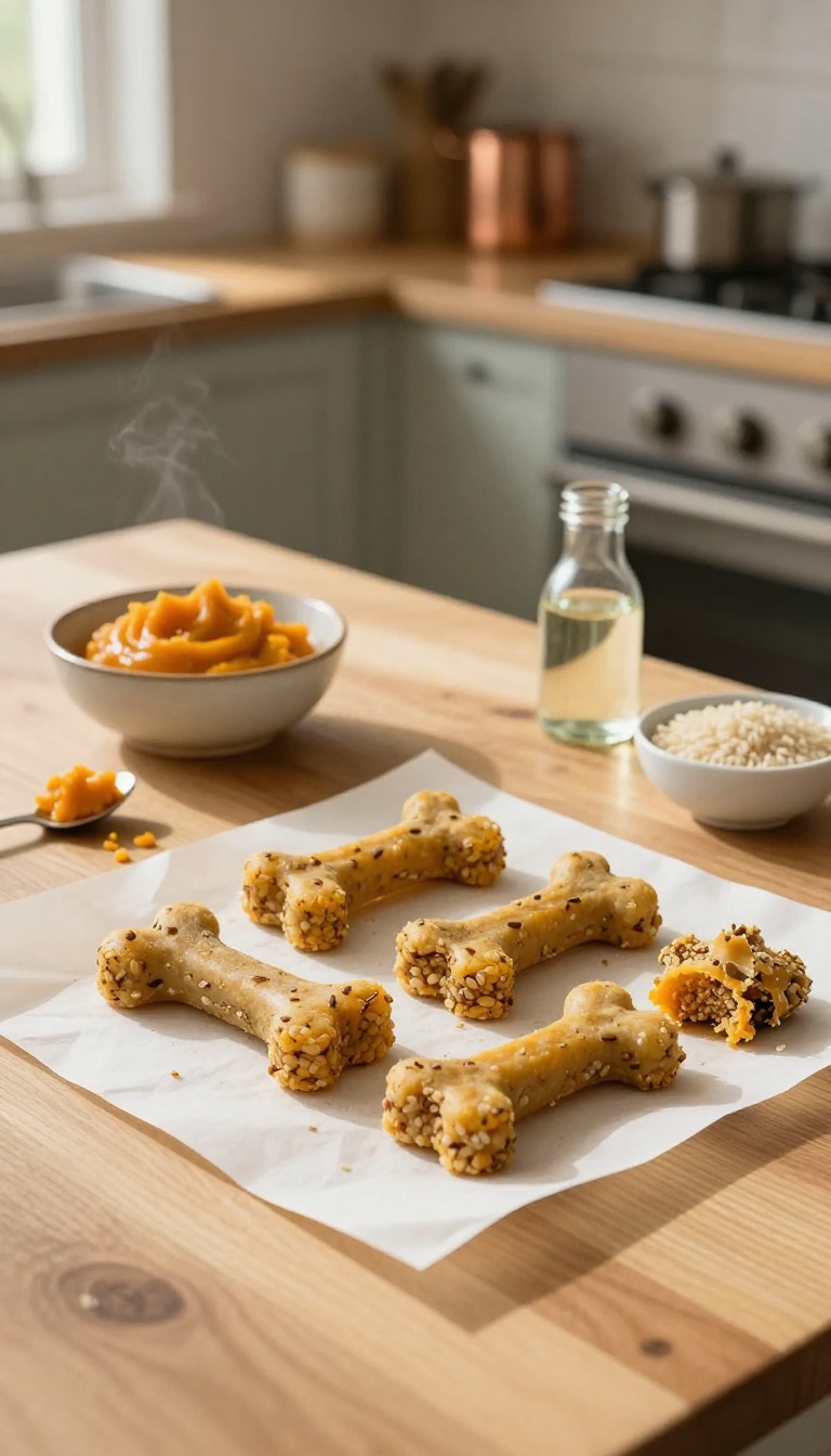 7. Pumpkin and Brown Rice Chews