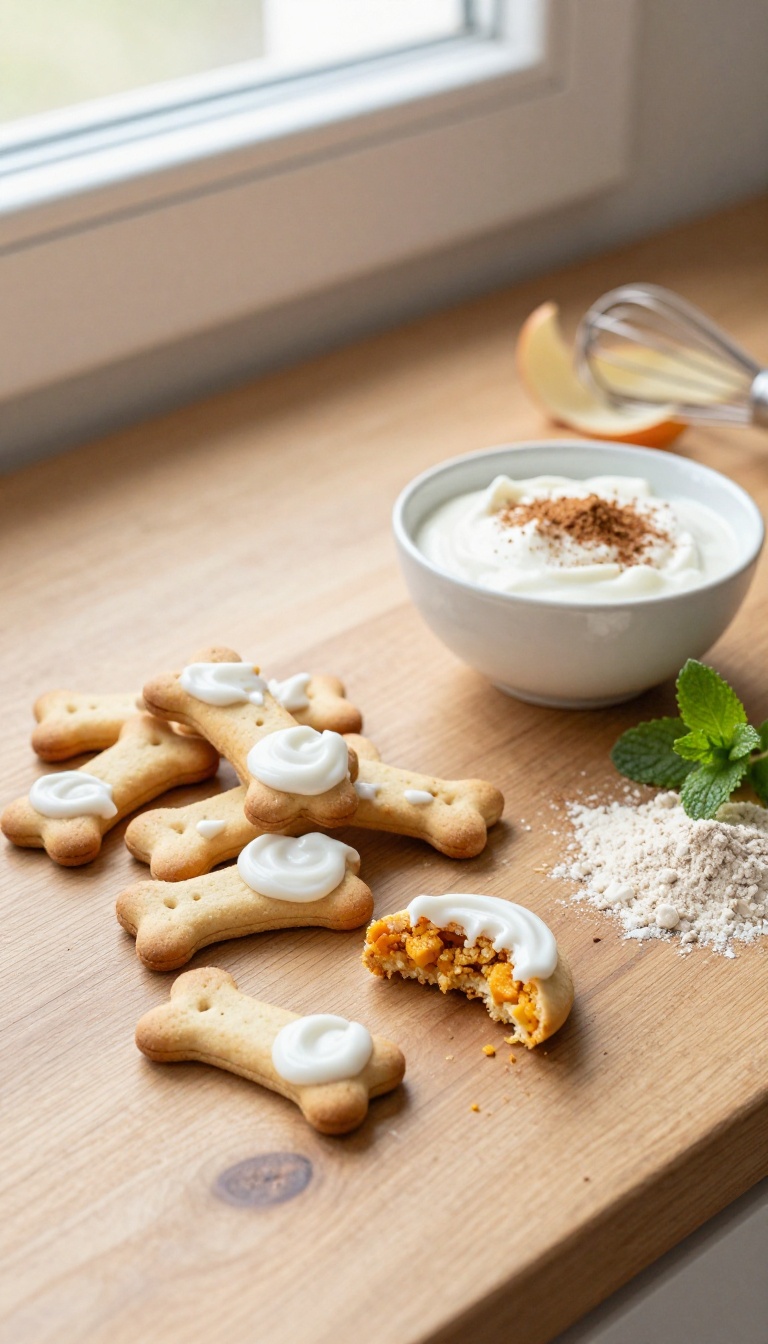 3. Pumpkin and Apple Cookies with Cinnamon Frosting