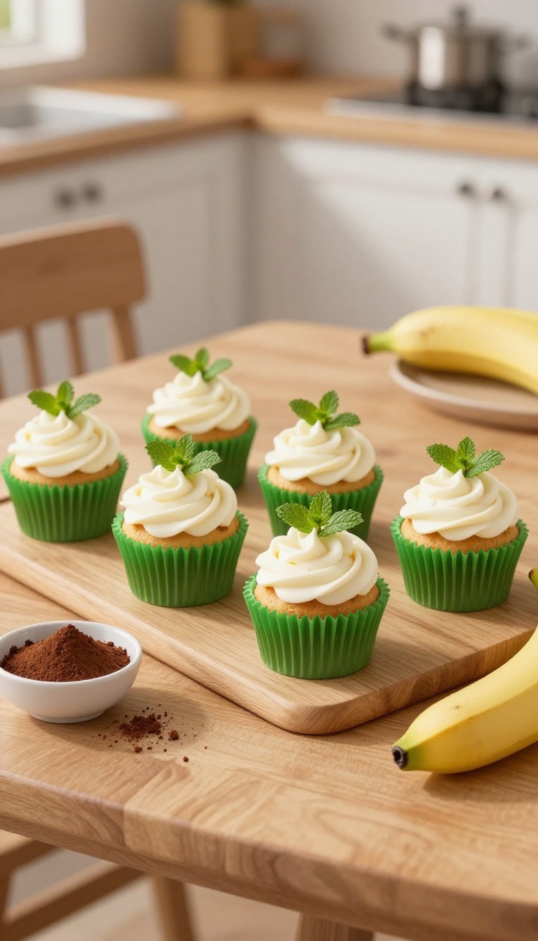10. Carob & Mint Cupcakes
