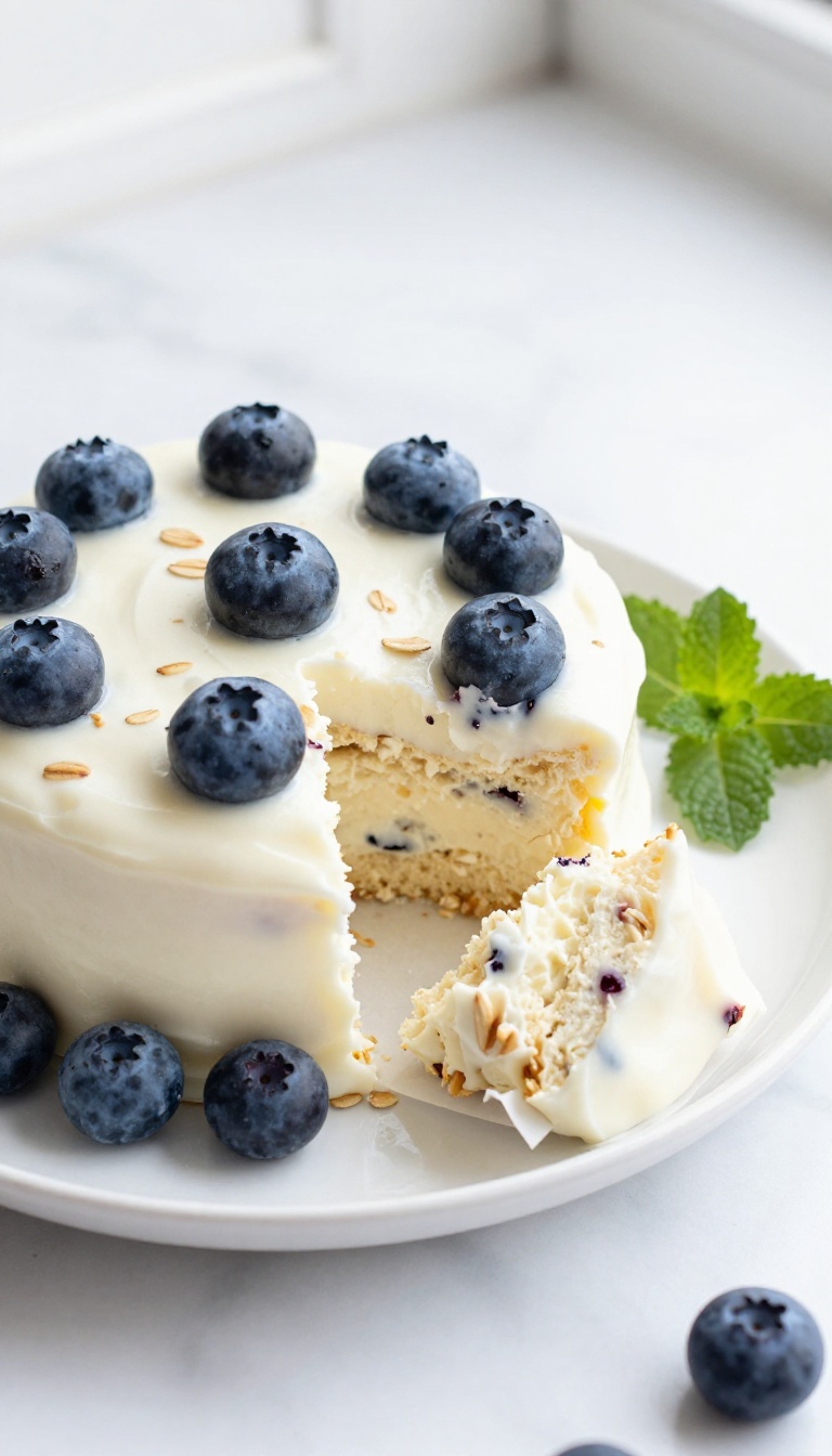 5. Blueberry & Yogurt Mini Cake