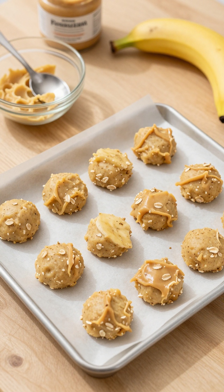 1. Peanut Butter & Banana Bites