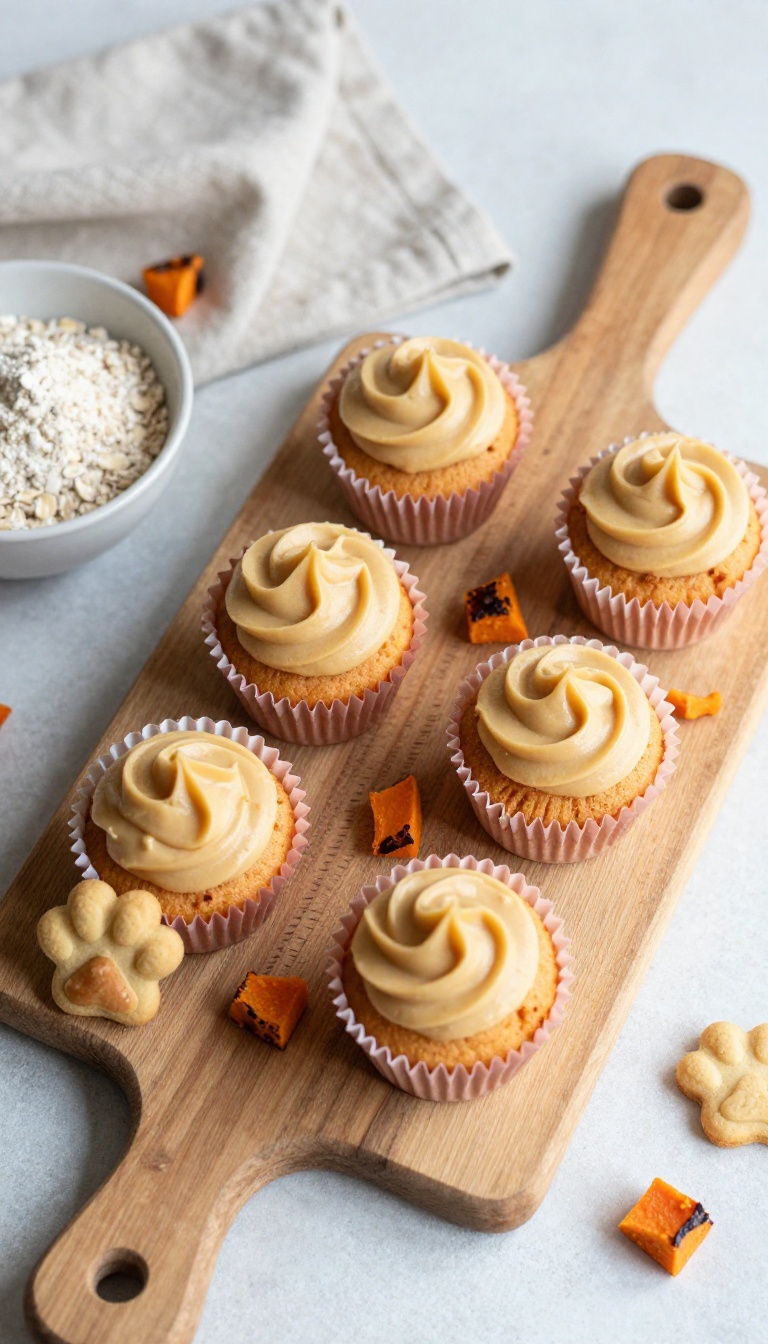 4. Sweet Potato Swirl Cupcakes