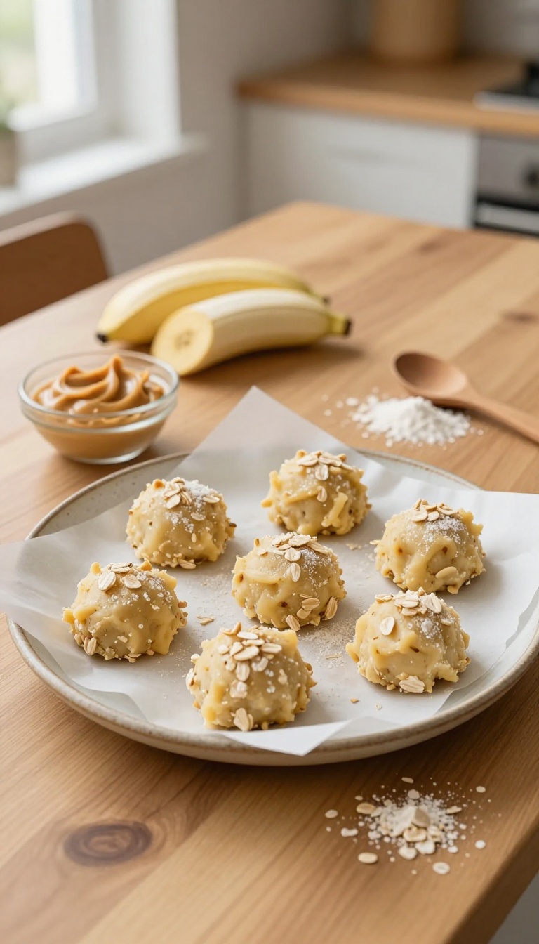 1. Peanut Butter & Banana Soft Bites