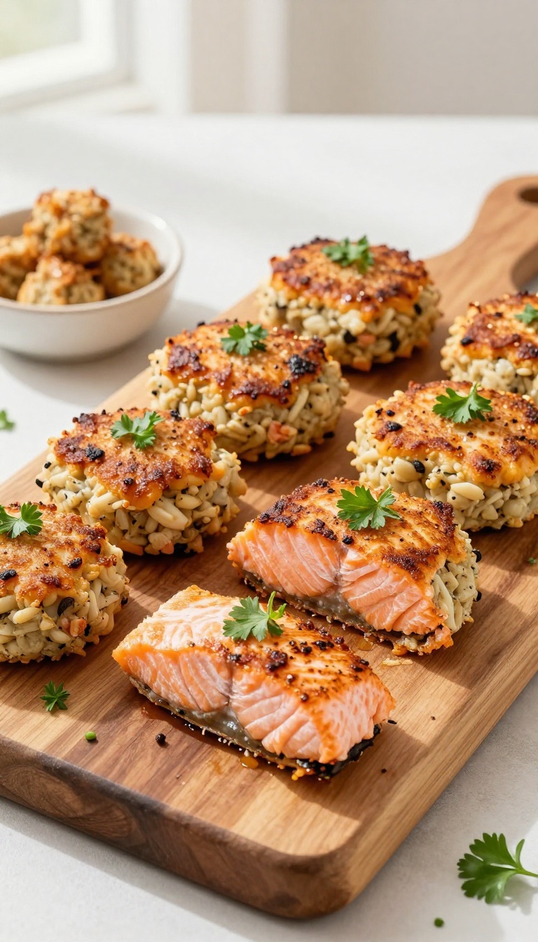 9. Salmon & Quinoa Party Patties