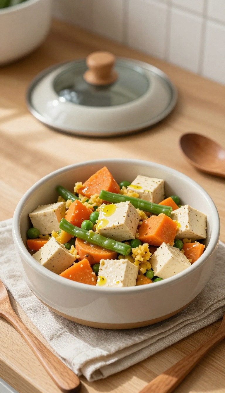 8. Vegetable and Tofu Crockpot Medley