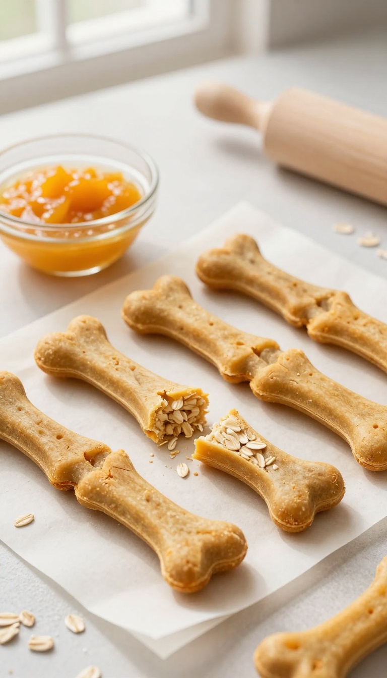 5. Pumpkin and Apple Slow-Baked Chews