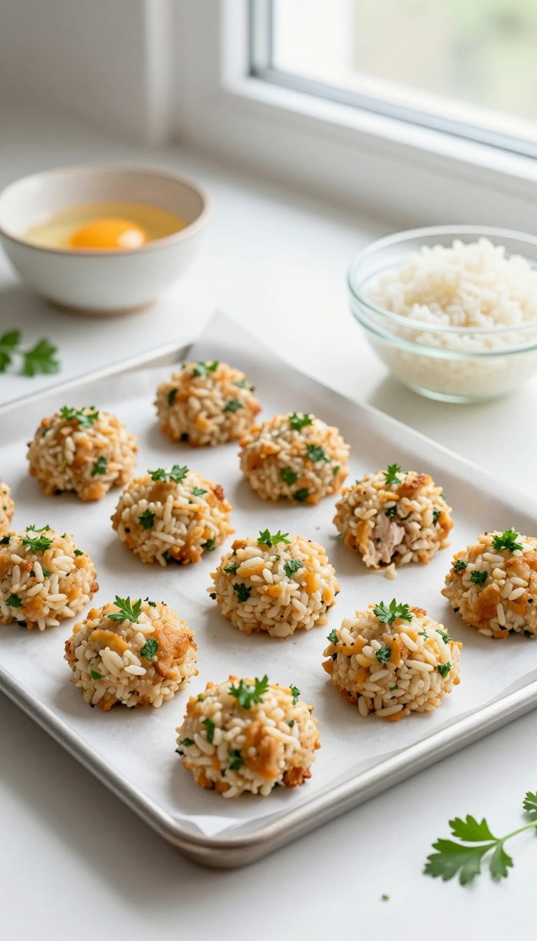 4. Chicken & Rice Meatballs