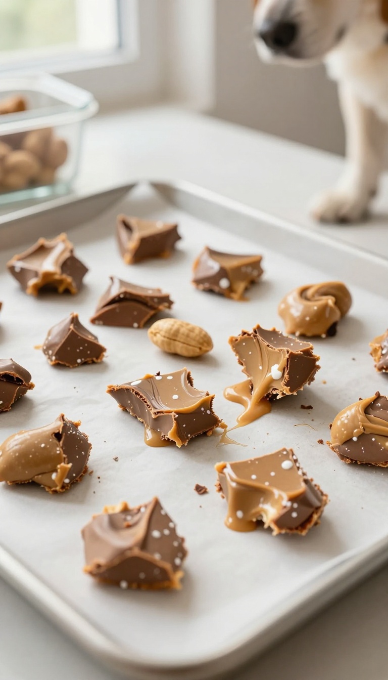 6. Peanut Butter and Carob Bark