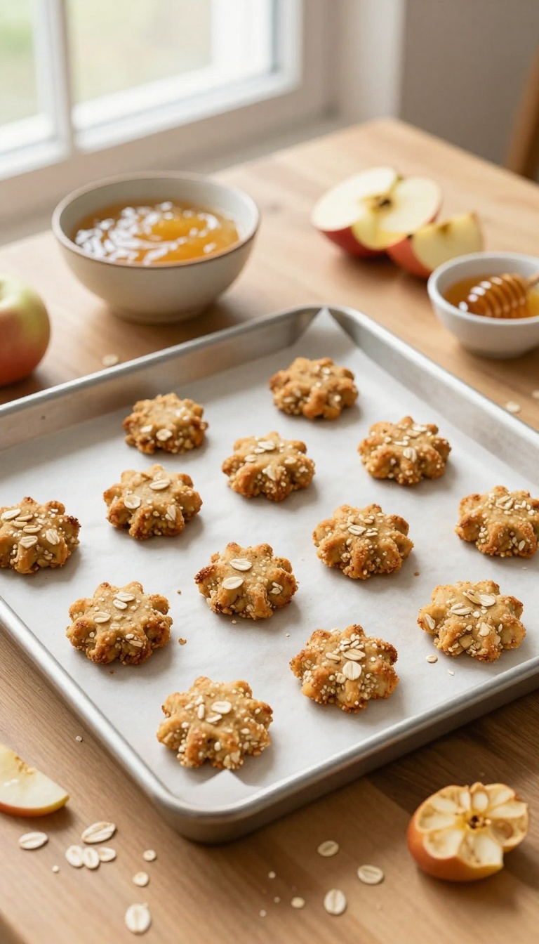 4. Apple & Oat Dog Bites