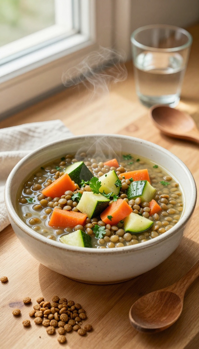 7. Lentil and Vegetable Stew
