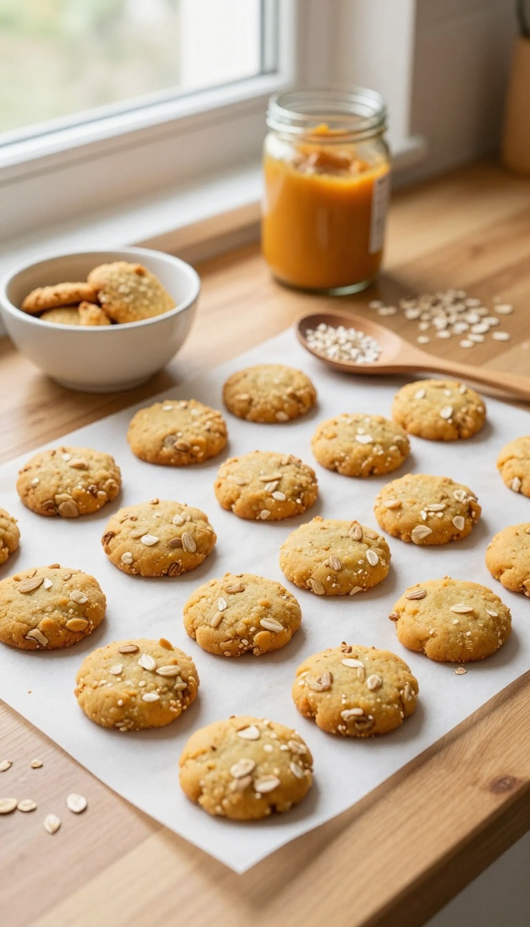 1. Classic Pumpkin & Oat Cookies