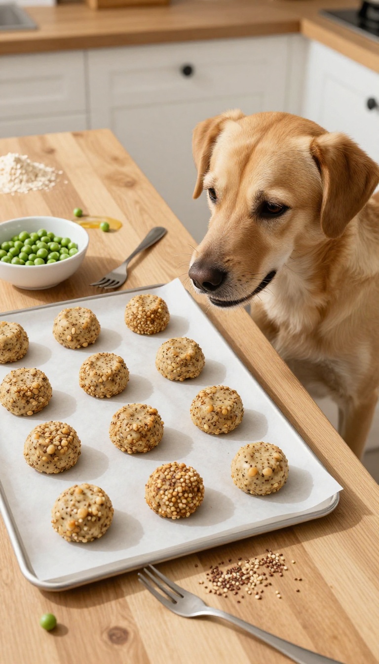 9. Quinoa & Pea Protein Bites