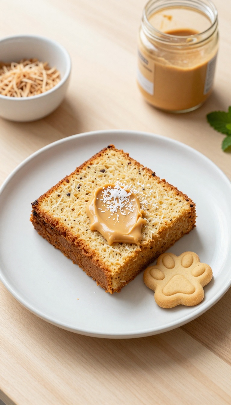7. Coconut and Peanut Butter Cake