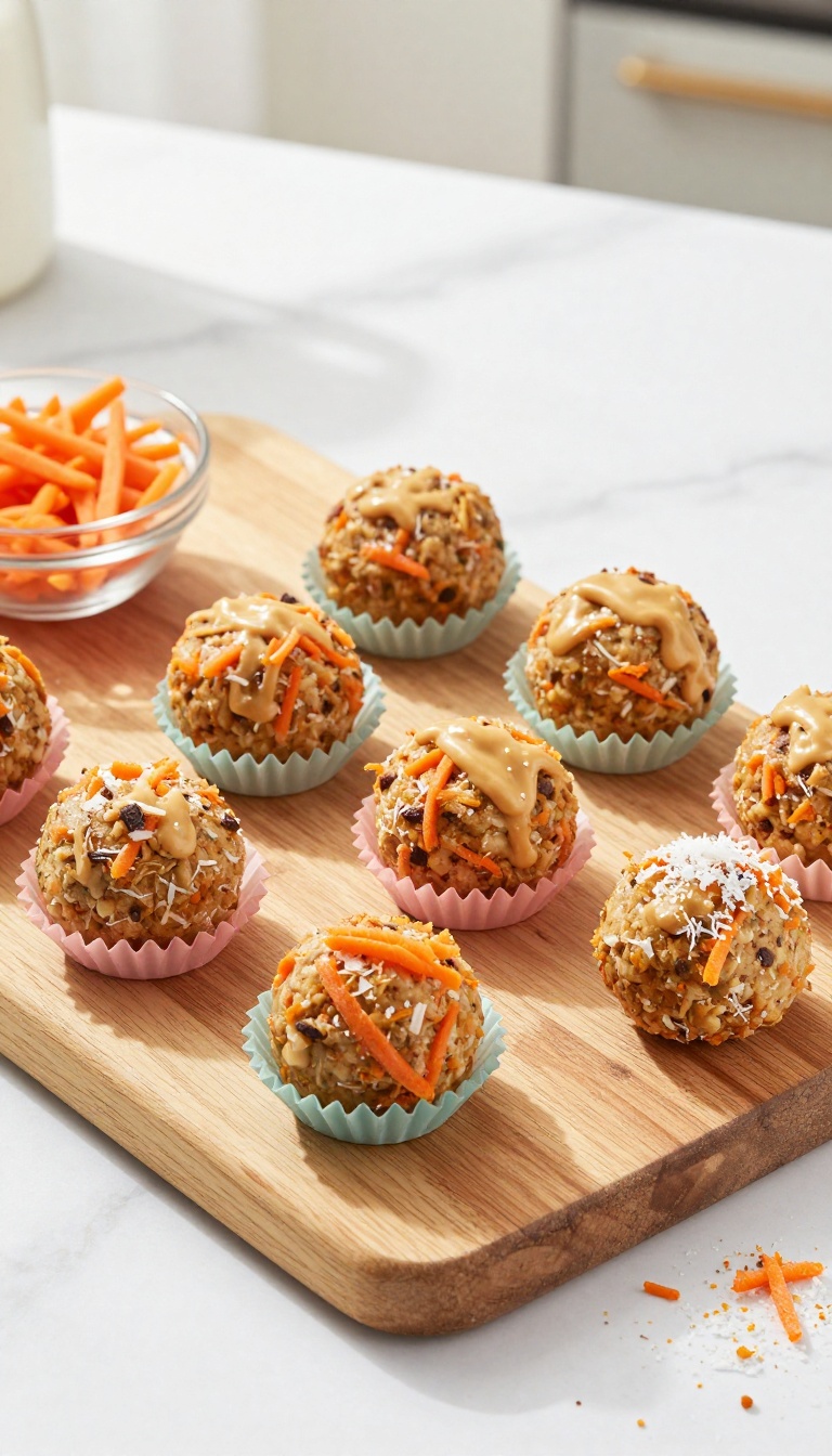 5. Carrot & Coconut Balls